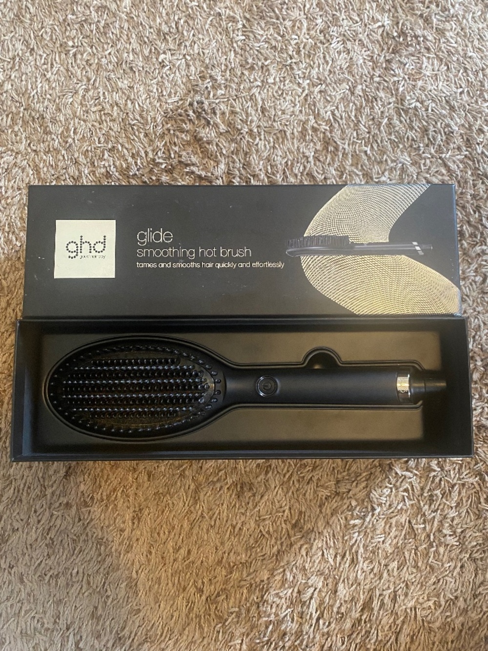 ghd glide smoothing hot brush